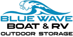 Blue Wave Boat and RV Storage branding